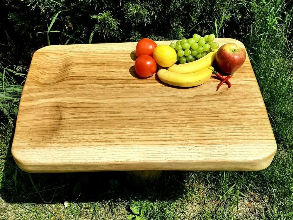 Dębowa deska do krojenia Nela Wood - ręcznie wykonana w Polsce