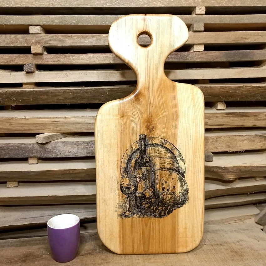 ekskluzywna deska do serwowania przekasek jesion nela wood